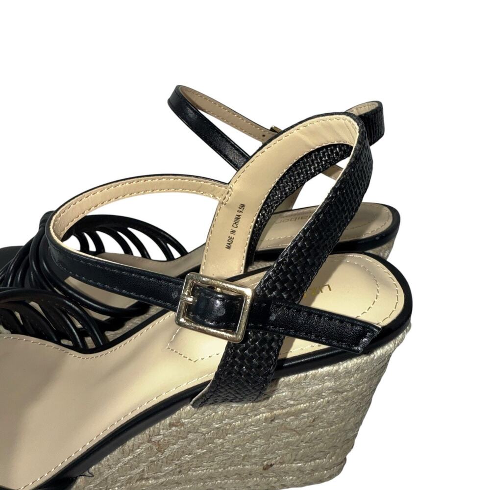 Liz Claiborne Women's Marcos Wedge Sandals in black Size 9.5M - Picture 9 of 16